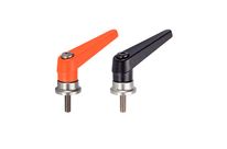 Adjustable Clamping Levers with axial bearing from stainless steel, with screw - EH 24420