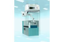 Laminar Flow Box with acid-resistant extraction system and curtain