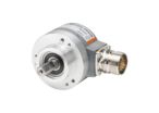 Encoders Absolute singleturn Sendix 5853, SSI, gray, binary, Ø 58 mm, optical, shaft .