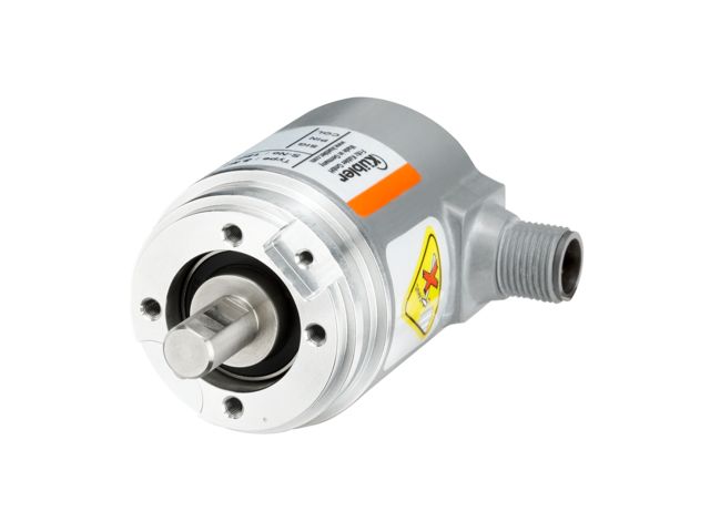 Encoders Absolute multiturn Sendix M3663, SSI, Ø 36 mm, magnetic, shaft.