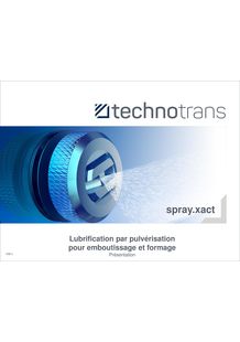 Spray lubrication for stamping and forming