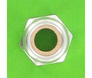 Nuts : Self-Locking Nuts - Nylstop Self-Locking Hex Nut - Aluminium - Nylstop Nut, Dural, DIN 985