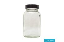 175ml Clear Glass Powder Jar - CODE 98/CL