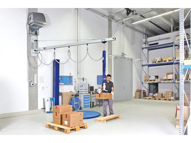 Wall-Mounted Jib Cranes