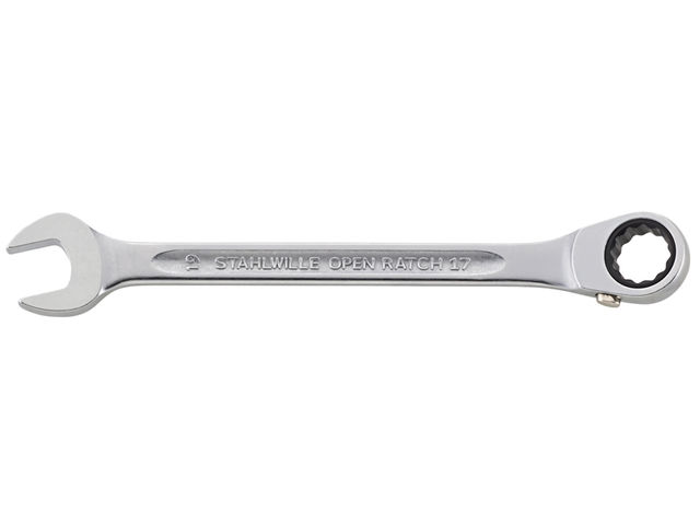 Combination ratcheting spanners OPEN-RATCH - 17 