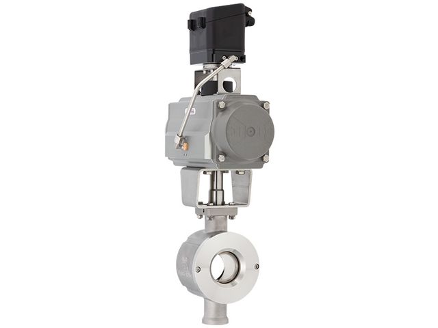 Ball sector valve type 4040