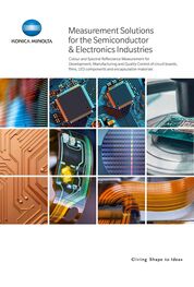 Measurement Solutions for the Semiconductor and Electronics Industries