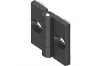 Hinge for aluminium profiles