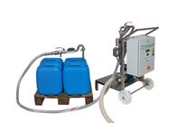 Mobile drumming filling trolley