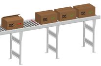 Power roller conveyor - Contactless accumulation