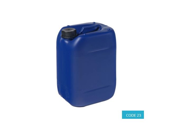 10L UN HDPE Plastic Jerrican Blue, 3H1/Y1.9/150 - CODE 23