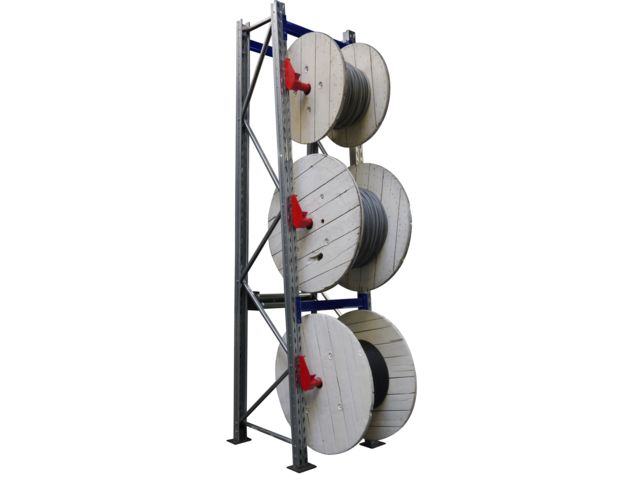 Cable Reel Storage  Rivet Racking Drum Storage