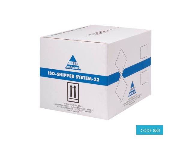ISO 33 – ISO Shipper fibreboard outer refurbishment case - CODE 884
