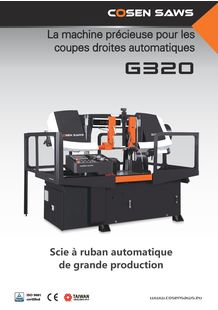 Cosen G320 - Bandsaw For Automatic Straight Cuts