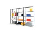 Galvanised shelving with Adaptiv steel sheet shelves | ManOrga