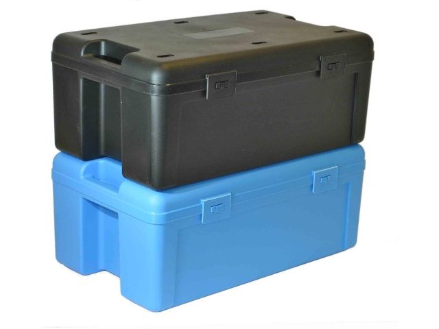High resistant plastic crate