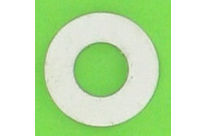 Washers and Circlips : Flat Washers - Without Chamfer - Medium Series &amp;quot;M&amp;quot; - Aluminium - Blister pack of 5 Washers, M Series AG3 OA, Bright Silver