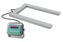 Pallet weighing painted steel PX - stainless steel PXI : LAUMAS
