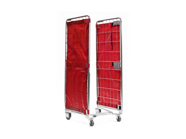 2-SIDED NESTABLE ROLLTAINER + ANTI FALL FLAP