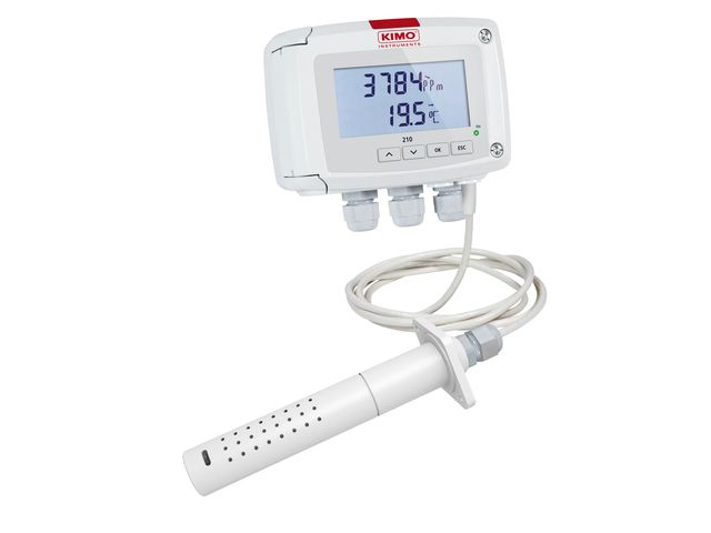 Temperature and CO2 sensor: COT212 