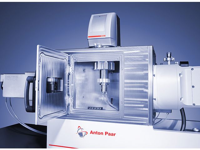 Combined rheology and SAXS setup: RheoSAXS Module