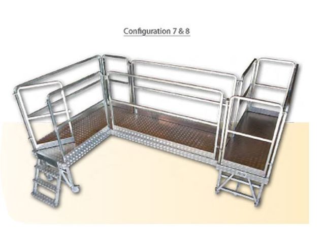 Rolling modular platform TSCS - Configuration 7 &amp; 8