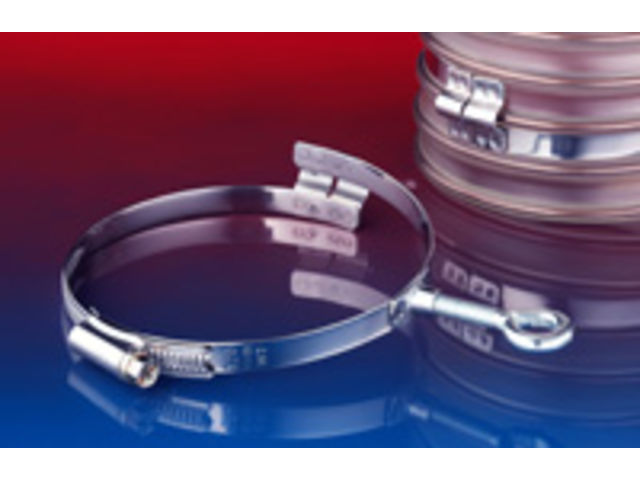 Spiral Hose Clamp w. Fixing Eyelet 217