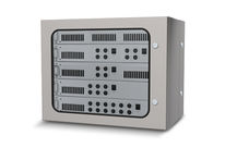 Electronics cabinet divided body, rack