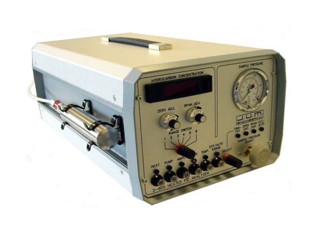 Compact and Portable FID COV THC ANALYZER | JUM 3-200