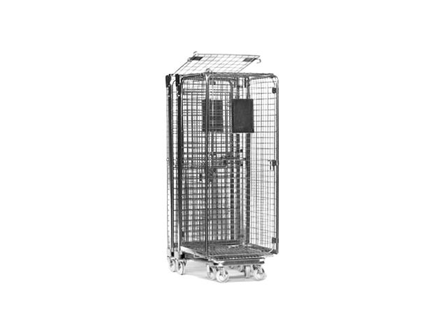 ROLL CONTAINER TROLLEY – STACKABLE SECURITY ROLL