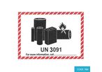 Lithium Battery Mark – UN 3091 (105 x 74mm) - CODE 784