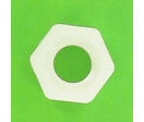 Visserie Nylon : Ecrou Hu Nylon PA6-6 Naturel DIN 555