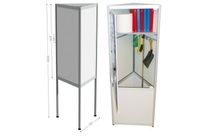 3-sided magnetic display holder | TRISPACE