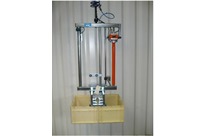 Manipulator of boxes blows up by crowbars - custom-made ZE solution