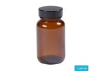 15ml Glass Powder Amber Jar - CODE 96