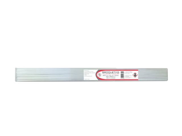 Copper silver bar with flux material for brazing (BRO Cu 30 Ag Coated)