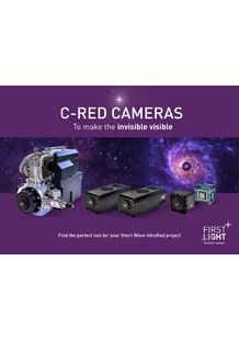 First Light Imaging C-RED SWIR cameras product line