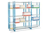 Sidewards-sliding shelving | ManOrga