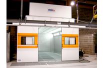 Washing / degreasing booth