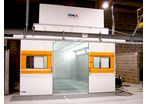 Washing / degreasing booth