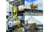 Collective protective equipment for safe access to tanks and/or containers