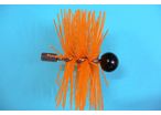 Chimney pipe sweeping brushes