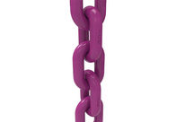 ICE-Round steel chain - Powder coated