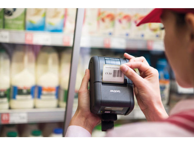  Brother RJ2150 Portable Barcode Printer 