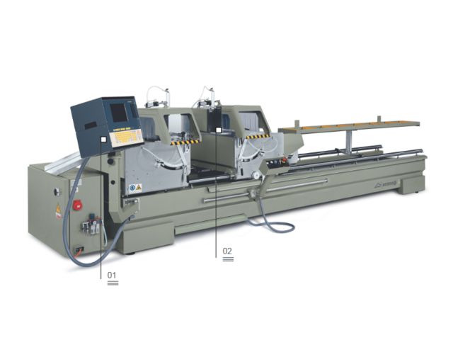 Emmegi twin-head cutting-off machines - Radial Star