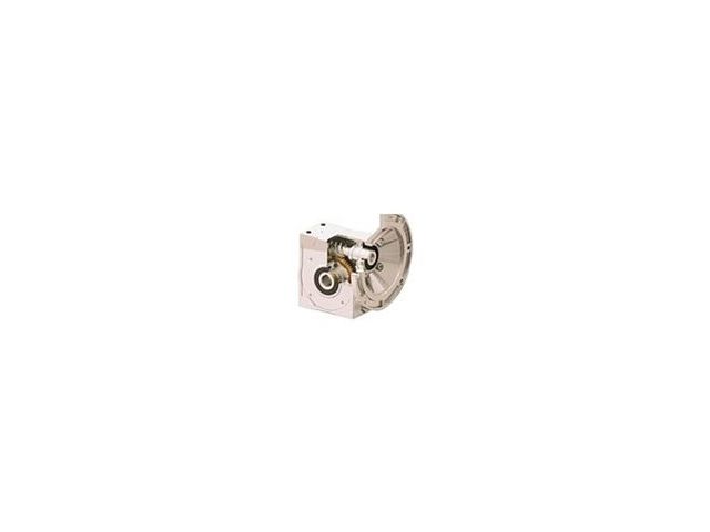 Stainless steel wheel and worm gearbox, ATEX standard