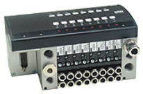 Valve terminal RE-10 with:RE-10