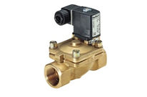Servo-assisted solenoid valve : Type 5281