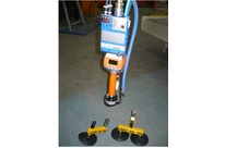 Manipulator of block silicon by suction cups - custom-made ZE solution