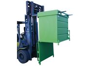 Bucket with opening bottom BAFO